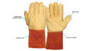 Pyramex GL6001W - Premium Cowhide MIG + TIG Welder Gauntlet Cuff