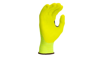 Pyramex - GL601HV - GL601HVXL - Micro-Foam Nitrile- Hi-Vis Yell 15g Nylon/Spandx- size  XL - GL601HV_F