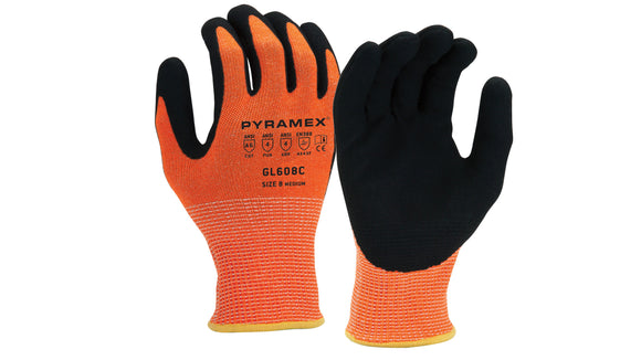 Pyramex GL608C - Nitrile Sandy A6 Cut by Pyramex Safety