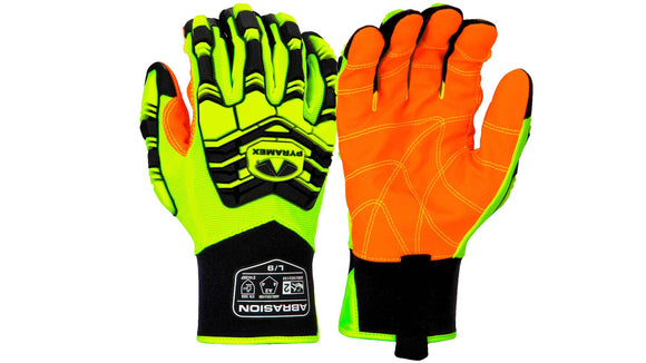 Pyramex GL806HT - Synthetic Leather PVC Palm Level 2 Impact by Pyramex Safety
