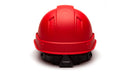 Pyramex - Ridgeline Cap Style - HP44121 - RIDGELINE CS 4pt Ratchet-Matte Red Graph - HP44121_B