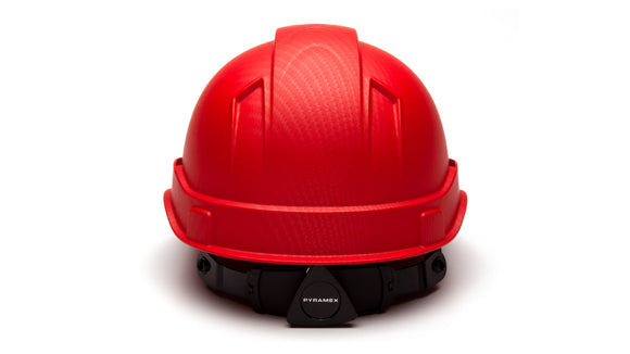 Pyramex - Ridgeline Cap Style - HP44121 - RIDGELINE CS 4pt Ratchet-Matte Red Graph - HP44121_B