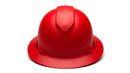 Pyramex - Ridgeline Full Brim - HP54121 - RIDGELINE FB 4pt Ratchet-Matte Red Graph - HP54121_F