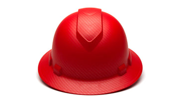 Pyramex - Ridgeline Full Brim - HP54121 - RIDGELINE FB 4pt Ratchet-Matte Red Graph - HP54121_F