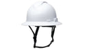 Pyramex - Ridgeline T2 - HPT256110V - Ridgeline T2 Full Brim Hard Hat - Vented - White - 6pt Ratchet Suspension - HPT256110V_34F_1