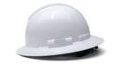 Pyramex - Ridgeline T2 - HPT256110 - Ridgeline T2 Full Brim Hard Hat - White - 6pt Ratchet Suspension - HPT256110_S