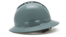Pyramex - Ridgeline T2 - HPT256113V - Ridgeline T2 Full Brim Hard Hat - Vented - Slate Gray - 6pt Ratchet Suspension - HPT256113V_S_1