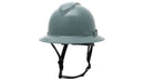 Pyramex - Ridgeline T2 - HPT256113V - Ridgeline T2 Full Brim Hard Hat - Vented - Slate Gray - 6pt Ratchet Suspension - HPT256113_34F