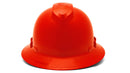 Pyramex - Ridgeline T2 - HPT256120 - Ridgeline T2 Full Brim Hard Hat - Red - 6pt Ratchet Suspension - HPT256120_F_1