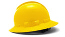 Pyramex - Ridgeline T2 - HPT256130V - Ridgeline T2 Full Brim Hard Hat - Vented - Yellow - 6pt Ratchet Suspension - HPT256130_S_1