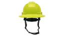 Pyramex - Ridgeline T2 - HPT256131 - Ridgeline T2 Full Brim Hard Hat - Hi-Vis Lime - 6pt Ratchet Suspension - HPT256131_B