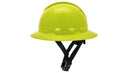 Pyramex - Ridgeline T2 - HPT256131 - Ridgeline T2 Full Brim Hard Hat - Hi-Vis Lime - 6pt Ratchet Suspension - HPT256131_S