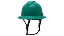 Pyramex - Ridgeline T2 - HPT256135V - Ridgeline T2 Full Brim Hard Hat - Vented - Green - 6pt Ratchet Suspension - HPT256135V_34F