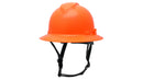 Pyramex - Ridgeline T2 - HPT256141V - Ridgeline T2 Full Brim Hard Hat - Vented - Hi-Vis Orange - 6pt Ratchet Suspension - HPT256141_34F