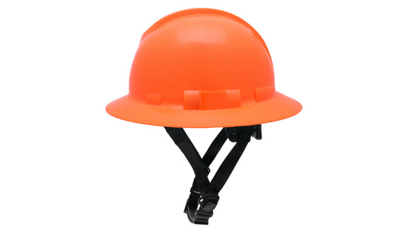 Pyramex - Ridgeline T2 - HPT256141 - Ridgeline T2 Full Brim Hard Hat - Hi-Vis Orange - 6pt Ratchet Suspension - HPT256141_S
