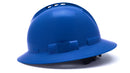 Pyramex - Ridgeline T2 - HPT256160V - Ridgeline T2 Full Brim Hard Hat - Vented - Blue - 6pt Ratchet Suspension - HPT256160V_S_1