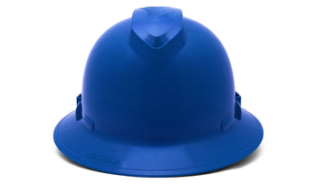 Pyramex - Ridgeline T2 - HPT256160 - Ridgeline T2 Full Brim Hard Hat - Blue - 6pt Ratchet Suspension - HPT256160_F_1