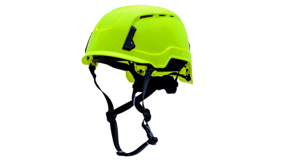Pyramex - SL T2 Safety Helmet - HPT261131V - SL T2 Series - Type II Safety Helmet - Vented - Hi-vis Lime - HPT261131V_34F