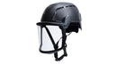 Pyramex - SL T2 Safety Helmet - HPT2FV10 - SL T2 Series - Type II Accessory - Full shield clear with clips - HPT2FV10_SL_T2_Helmet