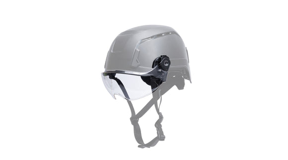 Pyramex - SL T2 Safety Helmet - HPT2HV10T - SL T2 Series - Type II Accessory - Half visor clear AF with clips - HPT2HV10T_SL_T2_Helmet_Grayed_Out