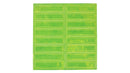 Pyramex - Accessories - HVRSLM - Adhesive reflective stripe for hard hats- 16 stickers per page - HVRSLM