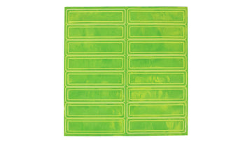 Pyramex - Accessories - HVRSLM - Adhesive reflective stripe for hard hats- 16 stickers per page - HVRSLM