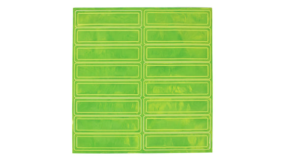 Pyramex - Accessories - HVRSLM - Adhesive reflective stripe for hard hats- 16 stickers per page - HVRSLM