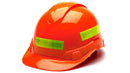 Pyramex - Accessories - HVRSLM - Adhesive reflective stripe for hard hats- 16 stickers per page - HVRSLM_HP44141