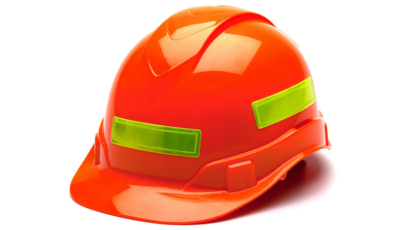 Pyramex - Accessories - HVRSLM - Adhesive reflective stripe for hard hats- 16 stickers per page - HVRSLM_HP44141