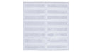 Pyramex - Accessories - HVRSWH - Adhesive reflective stripe for hard hats- 16 stickers per page - HVRSWH