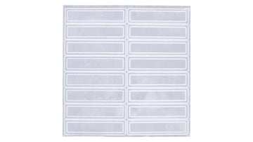 Pyramex - Accessories - HVRSWH - Adhesive reflective stripe for hard hats- 16 stickers per page - HVRSWH