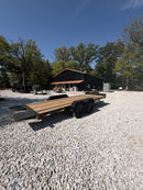 Rice 20’ Equipment Trailer Rental — 14K GVWR Tandem Axle Hauler-3