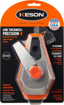 Keson K3XPRO Chalk Line Reel – BigMouth Port
Pro-Grade Chalk Line Reel with 3X Rewind – K3XPRO
Keson Metal/ABS Chalk Reel for Cabinetry & Tile Layout
K3XPRO Chalk Reel with Oversize Hook