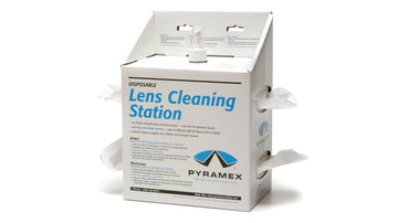 Pyramex - Accessories - LCS20 - Lens Cleaning Station w/16 oz Cleaning Solution/1200 tissues - LCS20