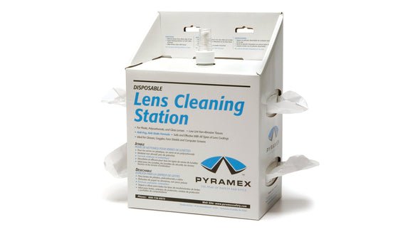 Pyramex - Accessories - LCS20 - Lens Cleaning Station w/16 oz Cleaning Solution/1200 tissues - LCS20