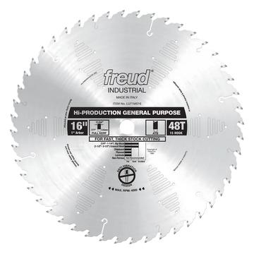 16" High-Production General Purpose Blade-LU71M016-3443