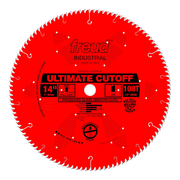 14" Carbide Tipped Saw Blade For Crosscutting-LU85R014-3467