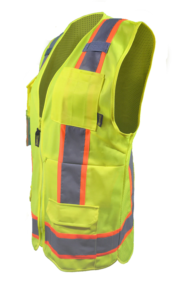 Occunomix Women’s Class 2 Safety Vest – Tailored Fit
Hi-Vis Women’s ANSI Vest with Reflective Tape
Women’s Safety Vest with 9 Pockets – Occunomix
Recycled Polyester Women’s Hi-Vis Vest
Tailored Fit ANSI/ISEA 107 Type R Class 2 Vest