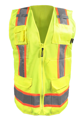 Occunomix Women’s Class 2 Safety Vest – Tailored Fit
Hi-Vis Women’s ANSI Vest with Reflective Tape
Women’s Safety Vest with 9 Pockets – Occunomix
Recycled Polyester Women’s Hi-Vis Vest
Tailored Fit ANSI/ISEA 107 Type R Class 2 Vest