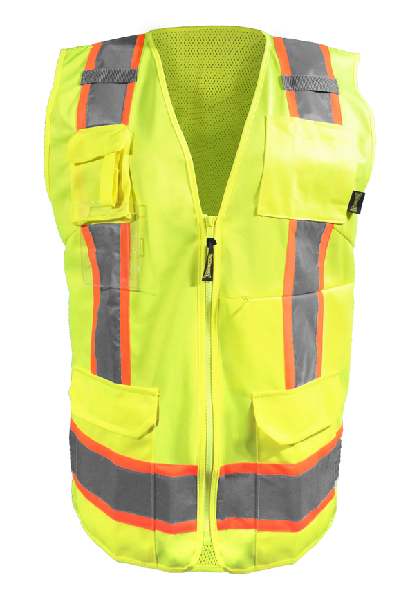 Occunomix Women’s Class 2 Safety Vest – Tailored Fit
Hi-Vis Women’s ANSI Vest with Reflective Tape
Women’s Safety Vest with 9 Pockets – Occunomix
Recycled Polyester Women’s Hi-Vis Vest
Tailored Fit ANSI/ISEA 107 Type R Class 2 Vest