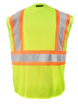 Occunomix Hi-Vis Mesh Zipper, Safety Vest 6 Pockets(LUX-SSM2TZ) — Class 2 - 0