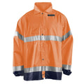 Hi-Vis Waterproof Breathable Safety Rain Jacket – Type R Class 3 (Contractor Grade)