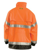 Hi-Vis Waterproof Breathable Safety Rain Jacket – Type R Class 3 (Contractor Grade)-4