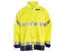 Hi-Vis Waterproof Breathable Safety Rain Jacket – Type R Class 3 (Contractor Grade)-1