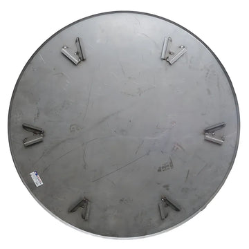 Marshalltown 59.25" Od, Dished, 80° Lip, 6-Blade, Z Clip (10 Pk) - Marshalltown tool from Supply Haus - PAN60-6CHD-10