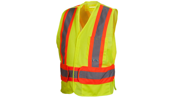 Pyramex RCA27SE Self-Extinguishing Safety Vest (Not FR) — Each