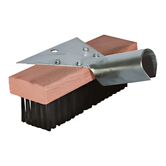 Marshalltown Wire Brush with Scraper. 7-1/8" X 2-1/4", 1-9/16 Trim - Marshalltown tool from Supply Haus - RED704210