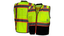 RVZ46B Hi-Vis Vest with Tablet Pocket and Padded Collar
ANSI Class 2 High-Visibility Work Vest – RVZ4610B
Hi-Vis Mesh Surveyor Vest with Reflective Trim