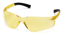 Pyramex Ztek S2530S safety glasses, Amber lenses, No Anti-fog