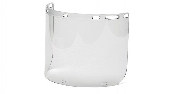 Pyramex Molded Polycarbonate Face Shield with Slots for Chin Cup by Pyramex Safety